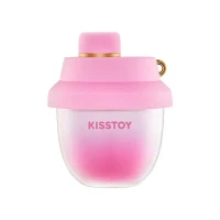 Вакуумний стимулятор-брелок KISSTOY Kiss Pods, 5 рівнів інтенсивності + Turbo-режим, 2 насадки — Переглянути зображення 1