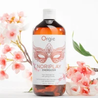 Гель для NURU-масажу Orgie – Noriplay Energizer (500 мл), екстракт гінкго білоба, захисне простирадло — Просмотреть изображение 6