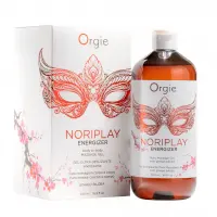 Гель для NURU-масажу Orgie – Noriplay Energizer (500 мл), екстракт гінкго білоба, захисне простирадло — Просмотреть изображение 1