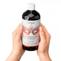 Гель для NURU-масажу Orgie – Noriplay Energizer (500 мл), екстракт гінкго білоба, захисне простирадло — Просмотреть изображение 2
