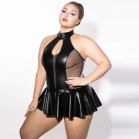 Боді JSY P61158 Black Plus Size — Переглянути зображення 10