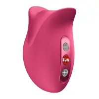 Вакуумний стимулятор Fun Factory Belle Raspberry, 11 режимів роботи, перезаряджуваний — Просмотреть изображение 1