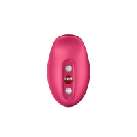 Вакуумний стимулятор Fun Factory Belle Raspberry, 11 режимів роботи, перезаряджуваний