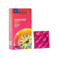 Презервативи Recare Delay Candy Condoms 12 шт, пролонгувальний ефект, цукерковий аромат — Переглянути зображення 1