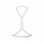 Металева портупея Art of Sex - Mango, колір срібло, XS-2XL