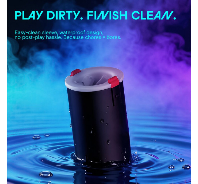 Смарт-мастурбатор Kaotik Labs The Shotty, режим edging, вібрація, обертання та імітація фрикцій