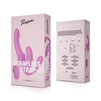 Безремінний страпон с анальною вставкою Teazers Strapless Strap-On with Anal Plug — Просмотреть изображение 9