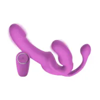 Безремінний страпон с анальною вставкою Teazers Strapless Strap-On with Anal Plug — Просмотреть изображение 1