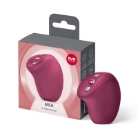 Вакуумний стимулятор Fun Factory MEA Wine Red, унікальні режими, функція посторгазм — Переглянути зображення 11