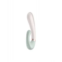 Смарт вібратор-кролик із підігрівом Satisfyer Heat Wave Mint — Переглянути зображення 1
