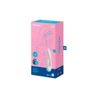 Смарт вібратор-кролик із підігрівом Satisfyer Heat Wave Mint — Переглянути зображення 4