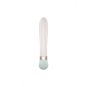 Смарт вібратор-кролик із підігрівом Satisfyer Heat Wave Mint