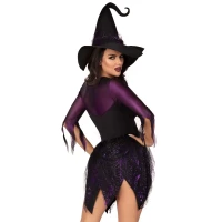 Костюм відьми Leg Avenue Mystical Witch M, сукня, капелюх — Переглянути зображення 2