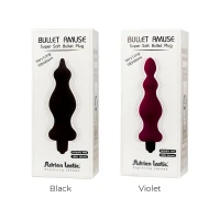 Анальна пробка з вібрацією Adrien Lastic Bullet Amuse Black, макс. діаметр 3,9 см — фото 6