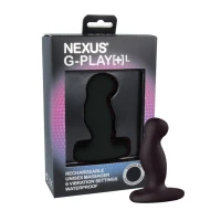 Вібромасажер простати Nexus G-Play Plus L Black, макс діаметр 3,5 см, перезаряджуваний — Просмотреть изображение 2