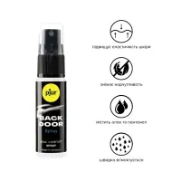 Розслаблювальний анальний спрей pjur BACK DOOR spray 20 мл, з пантенолом та алое, концентрований — Переглянути зображення 2