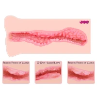 Мастурбатор-вагіна двошаровий Kokos Nara Double Layer — Переглянути зображення 8
