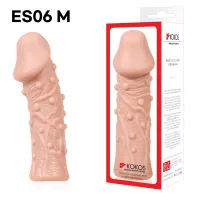 Насадка на член Kokos Extreme Sleeve ES.06 розмір M, потовщувальна, стимулювальний рельєф — Переглянути зображення 4