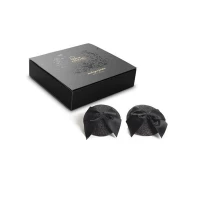 Пестіс Bijoux Indiscrets Burlesque pasties GLITTER and BOW — Переглянути зображення 3