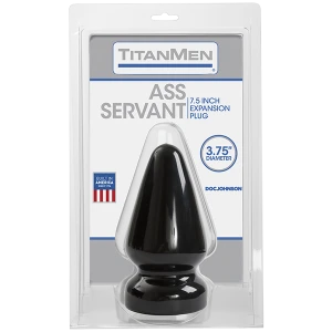 Пробка для фістингу Doc Johnson Titanmen Tools - Butt Plug 3.75 Inch Ass Servant, діаметр 9,4см