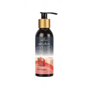 Смазка водно-силиконовая Sensuva Hybrid Strawberry (125 мл) без сахара, можно для оральных ласк