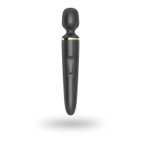 Вібромасажер Satisfyer Wand-er Woman (Black/Gold), водонепроникний, потужний, розмір XXL — Переглянути зображення 5
