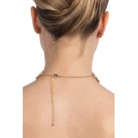 Кольє зі стразами Bijoux Pour Toi - Emma Gold — Переглянути зображення 2