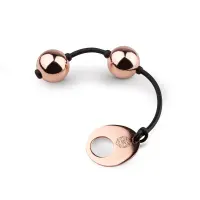 Металеві вагінальні кульки Rosy Gold - Nouveau Kegel Balls, маса 376 г, діаметр 2,8 см — Просмотреть изображение 2
