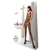 Еротичний бодістокінг з малюнком Passion BS085 black — Просмотреть изображение 9