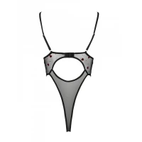 Еротичний боді з малюнком Passion LOVELIA BODY S/M, black — Переглянути зображення 6