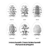 Набір мастурбаторів-яєць Tenga Egg New Standard Pack (6 яєць) — Просмотреть изображение 4