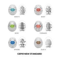Набір мастурбаторів-яєць Tenga Egg New Standard Pack (6 яєць) — Просмотреть изображение 10