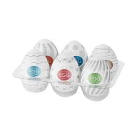 Набір мастурбаторів-яєць Tenga Egg New Standard Pack (6 яєць) — Просмотреть изображение 1