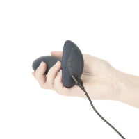 Анальна пробка з пульсацією Lux Active – Throb – 4.5&quot; Anal Pulsating Massager, пульт ДК — Переглянути зображення 10