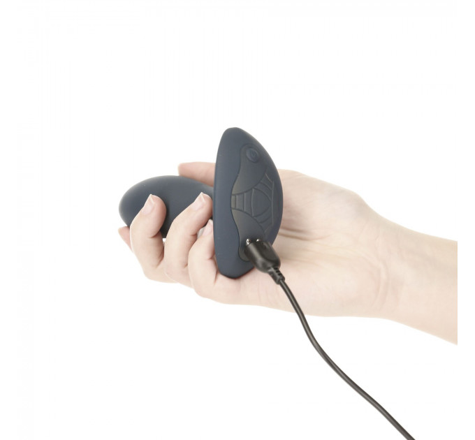 Анальна пробка з пульсацією Lux Active – Throb – 4.5" Anal Pulsating Massager, пульт ДК