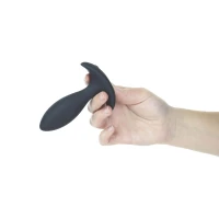 Анальна пробка з пульсацією Lux Active – Throb – 4.5&quot; Anal Pulsating Massager, пульт ДК — Переглянути зображення 8