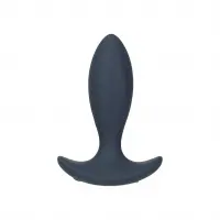 Анальна пробка з пульсацією Lux Active – Throb – 4.5&quot; Anal Pulsating Massager, пульт ДК — Переглянути зображення 1