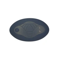 Анальна пробка з пульсацією Lux Active – Throb – 4.5&quot; Anal Pulsating Massager, пульт ДК — Переглянути зображення 4