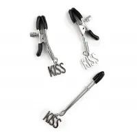 Затискачі для сосків та клітора Art of Sex - Nipple and clit clamps KISS
