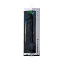 Фалоімітатор SilexD Kingston Black (MODEL 15in), двошаровий, силікон+Silexpan, діаметр 7 см — Переглянути зображення 10