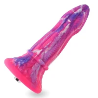 Фалоімітатор для секс-машин Hismith 10.3″ Silicone Monster Dildo Series, KlicLok та присоска — Переглянути зображення 1
