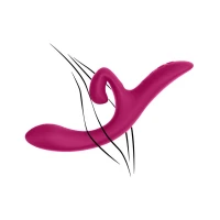 Смарт вібратор-кролик We-Vibe Nova Fuchsia, ергономічний, регульований кут нахилу стовбура — Переглянути зображення 12