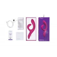Смарт вібратор-кролик We-Vibe Nova Fuchsia, ергономічний, регульований кут нахилу стовбура — Переглянути зображення 6