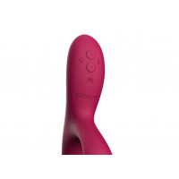 Смарт вибратор-кролик We-Vibe Nova Fuchsia, эргономичный, регулируемый угол наклона ствола