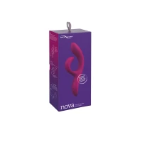 Смарт вібратор-кролик We-Vibe Nova Fuchsia, ергономічний, регульований кут нахилу стовбура — Переглянути зображення 9
