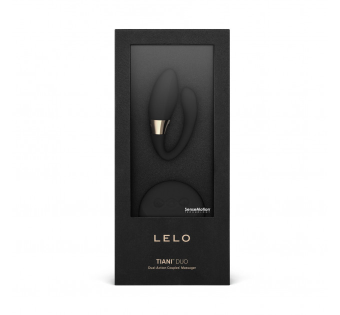 Вібратор для пар LELO Tiani Duo Black, 2 мотори, пульт ДК