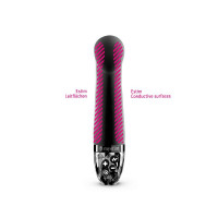 Вібратор для точки G з електростимуляцією Mystim Right on Ron Black Edition