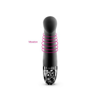 Вібратор для точки G з електростимуляцією Mystim Right on Ron Black Edition
