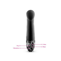 Вібратор для точки G з електростимуляцією Mystim Right on Ron Black Edition