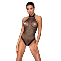 Боді-халтер з відкритим доступом Passion MOONLIGHT BODY XXL/XXXL black — Переглянути зображення 1
